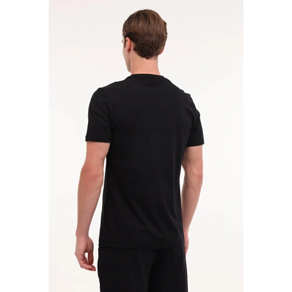 Siyah Erkek Kısa Kol T-Shirt