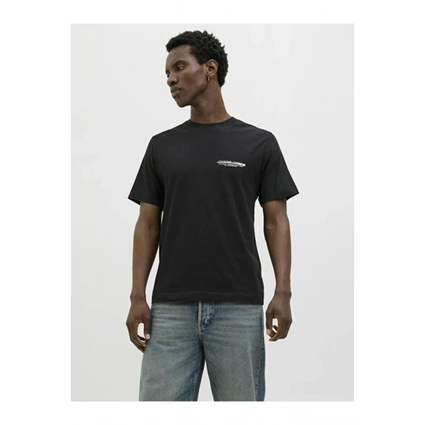 Jack & Jones Erkek Baskılı Tişört
