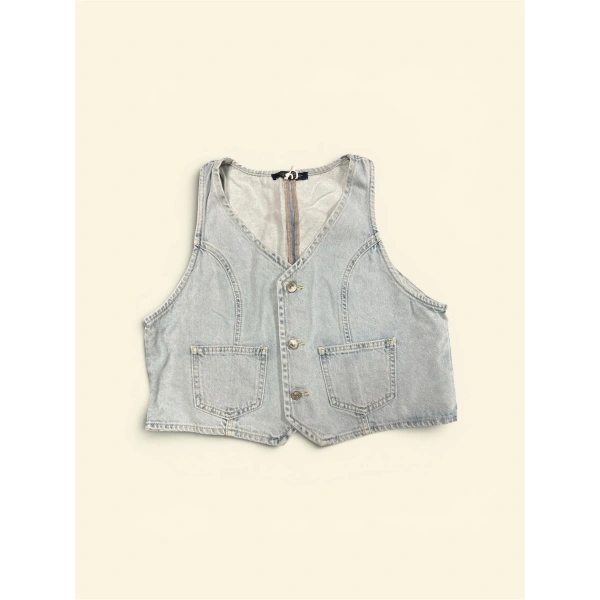 TWİSTER Jeans Kadın Jean Yelek