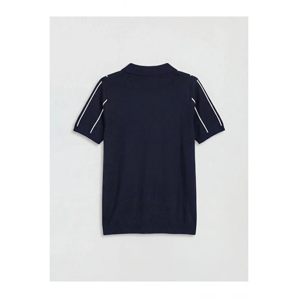 LC Waikiki Erkek Çocuk Polo Yaka Triko Kazak