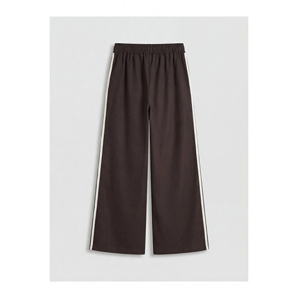 LC Waikiki Kız Çocuk Fiyonk Detaylı Poplin Pantolon