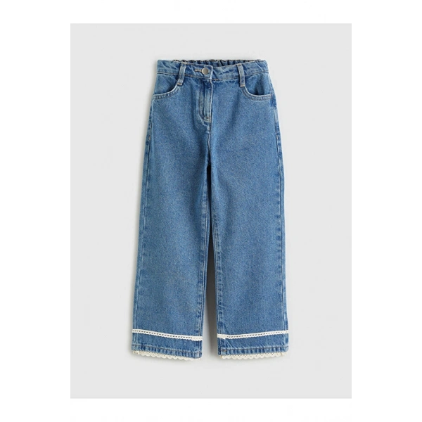LC Waikiki Kız Çocuk Regular Fit Jean Pantolon
