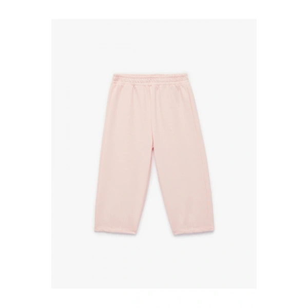 Koton Şardonlu Beli Lastikli Basic Jogger Eşofman Altı