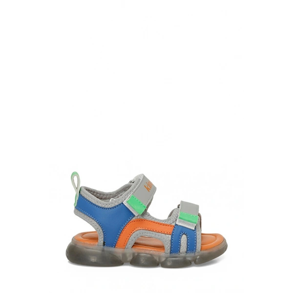 Kinetix Erkek Çocuk 5FX Gri Sandalet