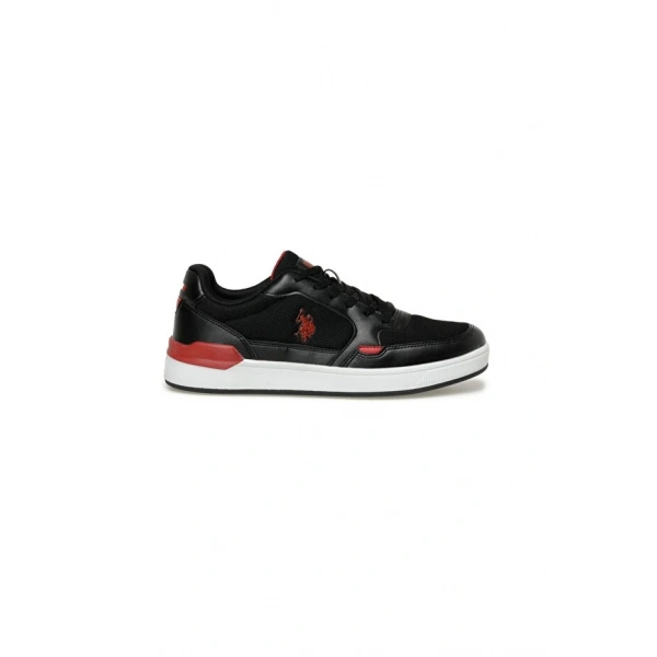 U.S. Polo Assn. Erkek Siyah Sneaker