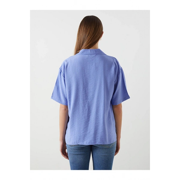 LC Waikiki Kadın Classic Loose Fit Gömlek