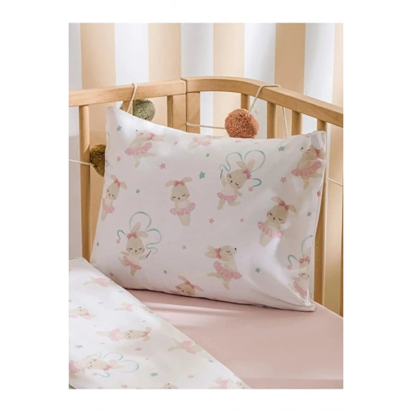 LC Waikiki Tavşan Baskılı Erkek Bebek Nevresim Takımı