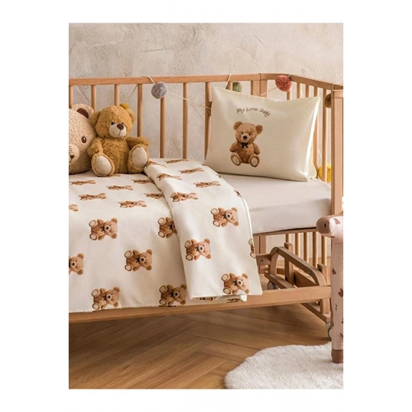 LC Waikiki Ayıcık Baskılı Bebek Nevresim Takımı