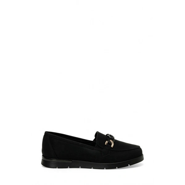 Polaris Kadın Siyah Loafer