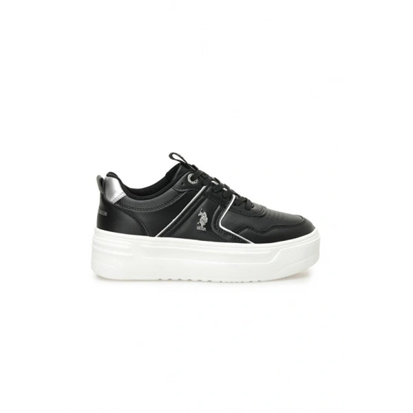 U.S. Polo Assn. Kadın Siyah Sneaker
