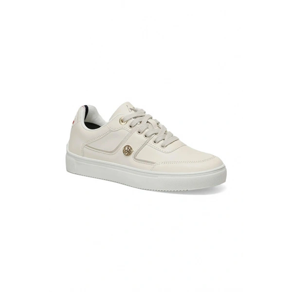 U.S. Polo Assn. Kadın Bej Sneaker