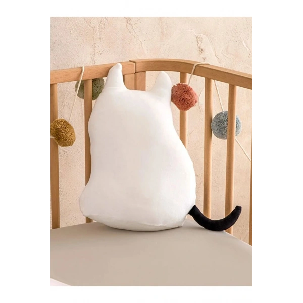 LC Waikiki  Karışık Kedi Figürlü Pelüş Bebek Kırlent 35 Cm