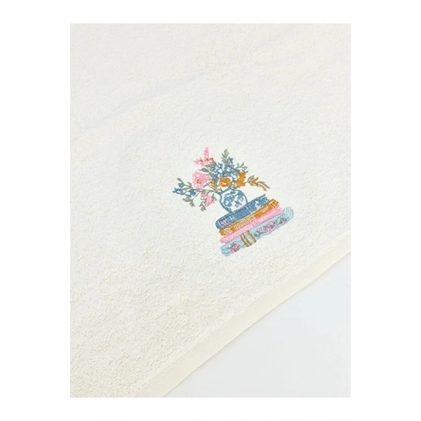 LC Waikiki Nakışlı Yüz Havlusu 50x80 cm