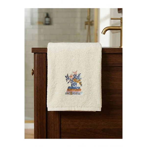 LC Waikiki Nakışlı Yüz Havlusu 50x80 cm