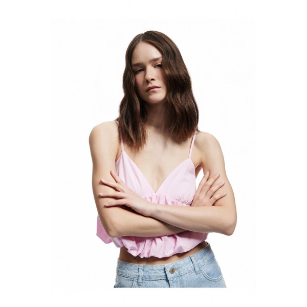 Koton Kadın Crop Bluz
