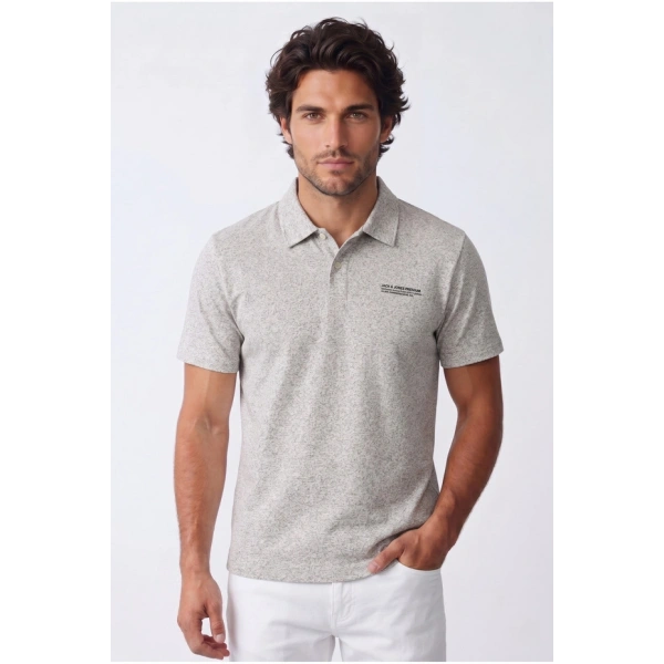 Jack & Jones Erkek Kısa Kollu Polo Yaka Tişört