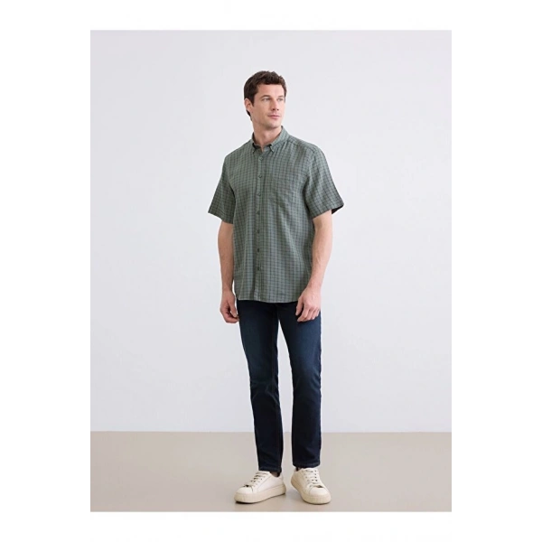 LC Waikiki Erkek Regular Fit Ekose Gömlek