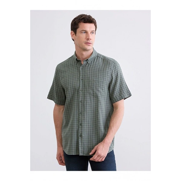 LC Waikiki Erkek Regular Fit Ekose Gömlek