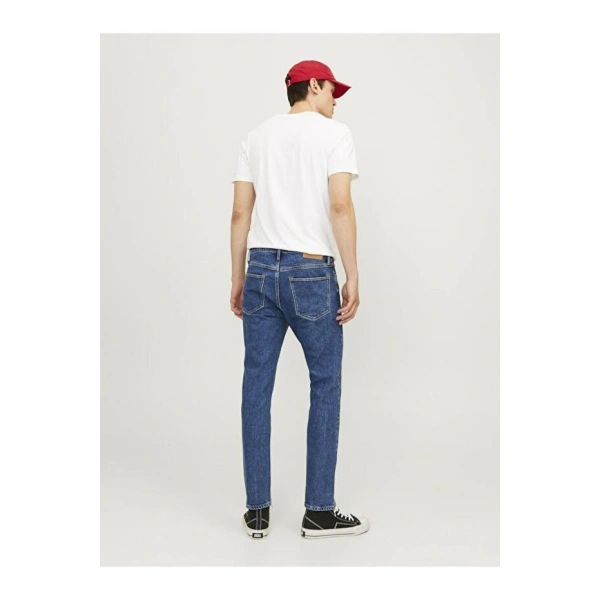 Jack & Jones Erkek Mavi Jean Pantolon