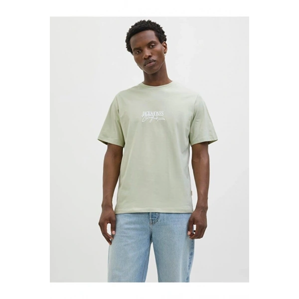 Jack & Jones Erkek Baskılı Tişört