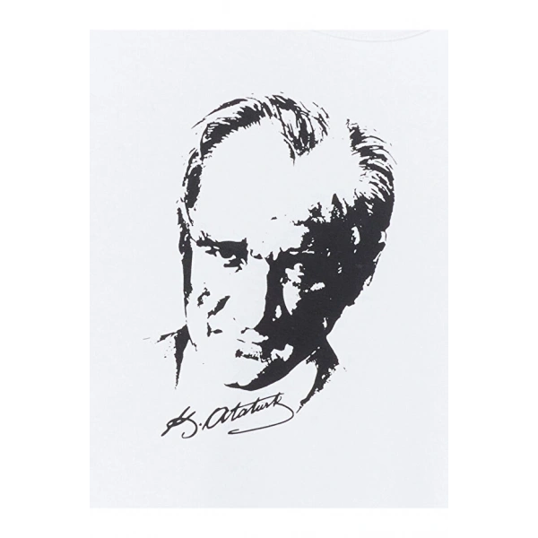 Kız Çocuk Atatürk Baskılı Tişört