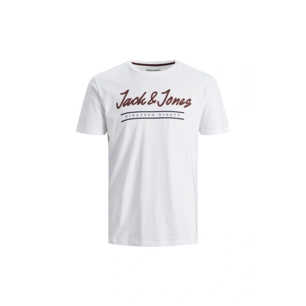 Jack & Jones Erkek Baskılı Tişört