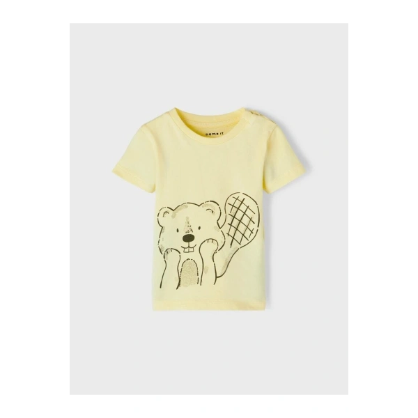 Name it Baskılı Pamuklu T-shirt