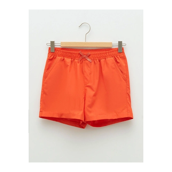 LC Waikiki Kız Çocuk Beli Lastikli Basic Poplin Şort