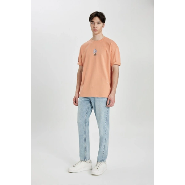 Defacto Erkek Baskılı T-Shirt