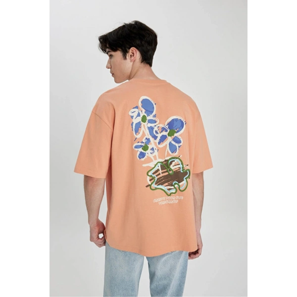Defacto Erkek Baskılı T-Shirt