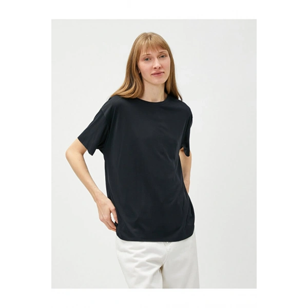 Koton Kadın Oversize Modal Karışımlı Tişört