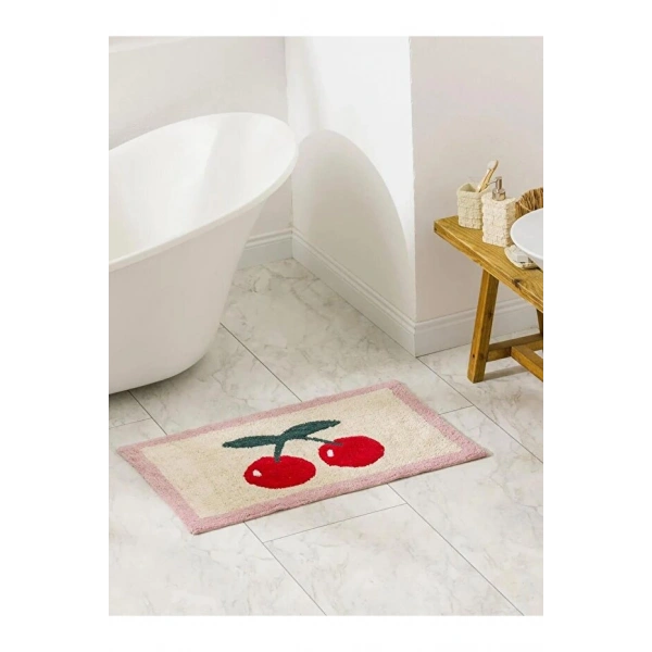 LC Waikiki Karışık Kiraz Baskılı Banyo Paspası