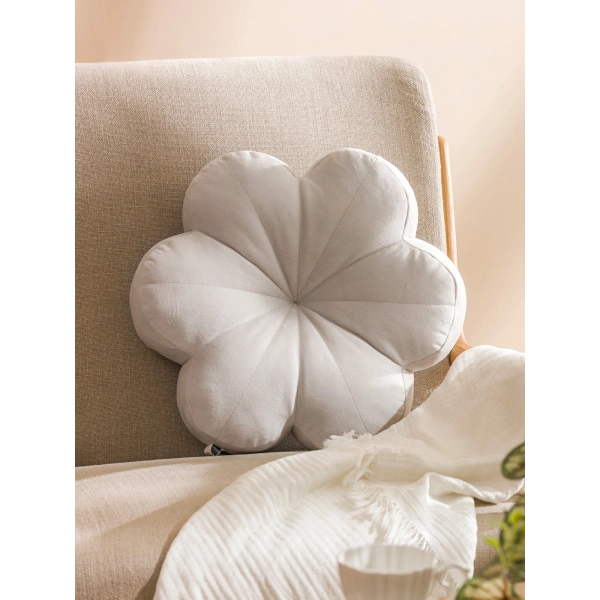 LC Waikiki HOME Bej Çiçek Görünümlü Kırlent 40 Cm