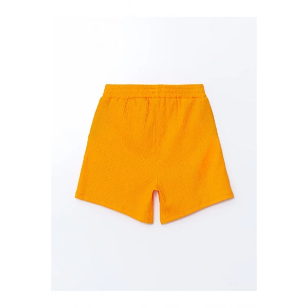 LC Waikiki Kız Çocuk Beli Lastikli Şort
