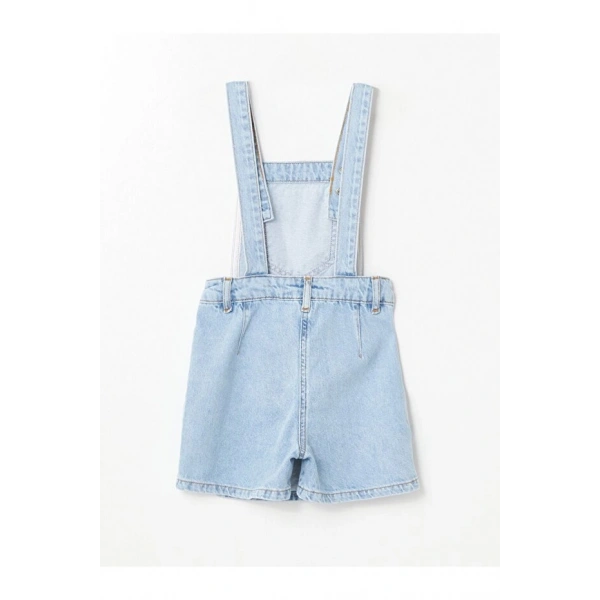 LC Waikiki Kız Çocuk Jean Salopet Şort Etek