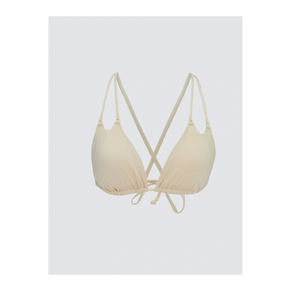 LC Waikiki Dream Kadın Dikişli Pedli Düz Bikini Üst