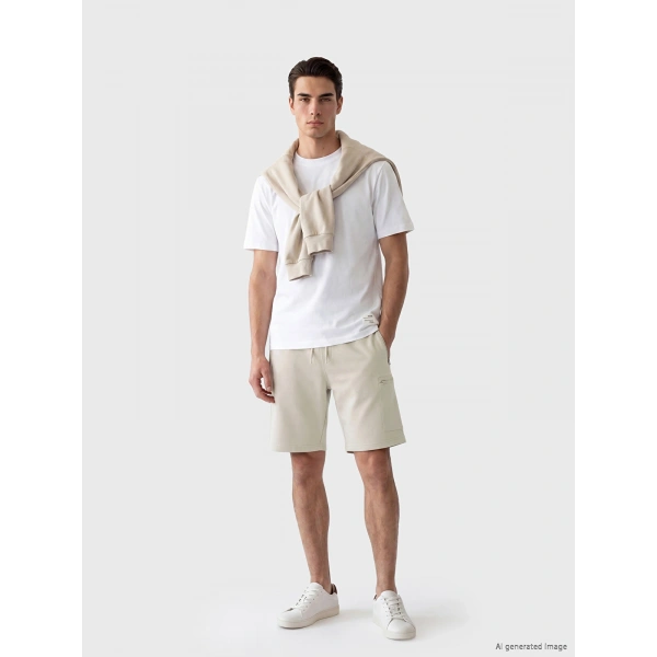 LC Waikiki Classic Bej Regular Fit Erkek Kargo Şort
