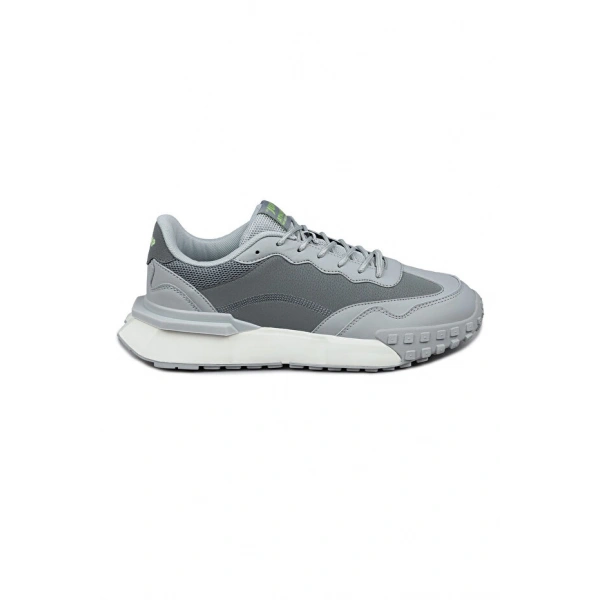 Jump Siyah - Beyaz Erkek Sneaker Günlük Spor Ayakkabı