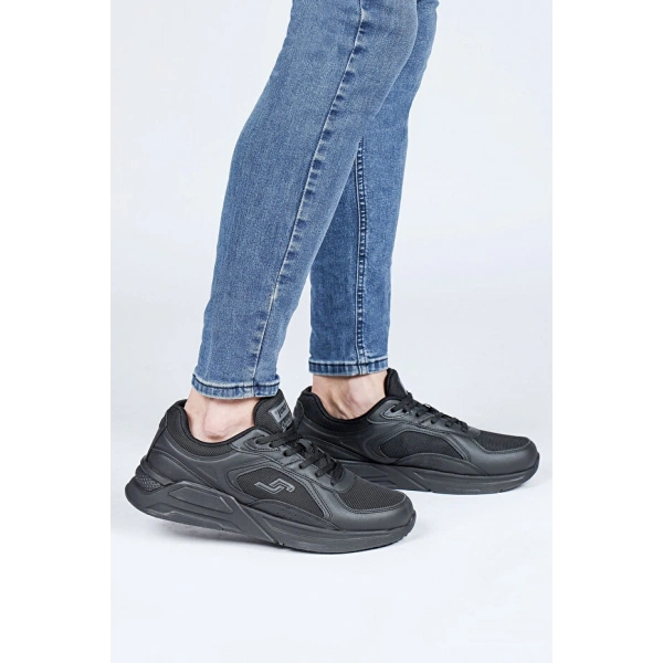Jump Siyah Erkek Sneaker Günlük Spor Ayakkabı