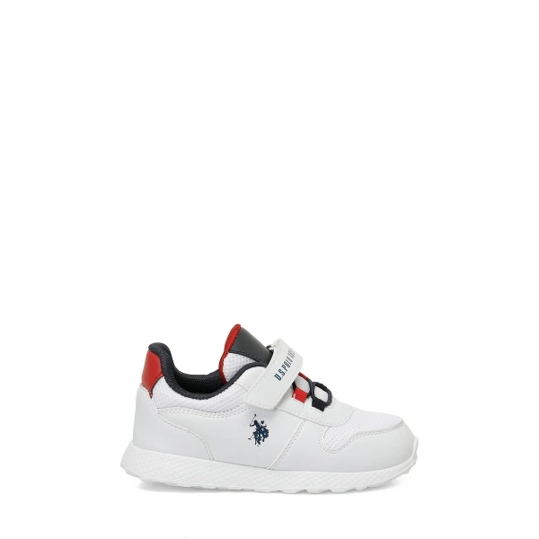 U.S. Polo Assn Beyaz Erkek Çocuk Spor Ayakkabı