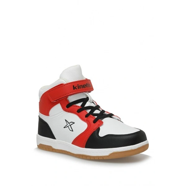 Kinetix Beyaz Erkek Çocuk High Sneaker