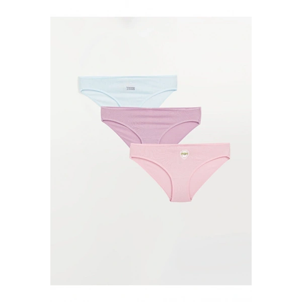 LC Waikiki Baskılı Bikini Külot 3lü Paket