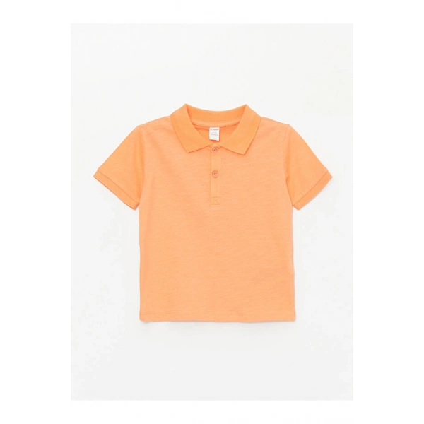 LC Waikiki Polo Yaka Kısa Kollu Basic Erkek Bebek Tişört