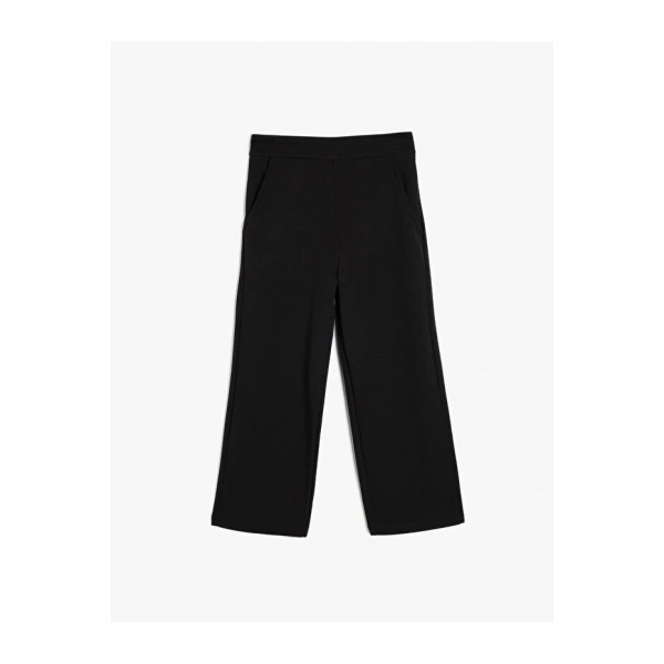 Koton Basic Bol Paça Pantolon Cep Detaylı