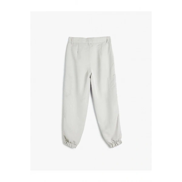 Koton Jogger Pantolon Kargo Cepli Düğme Detaylı