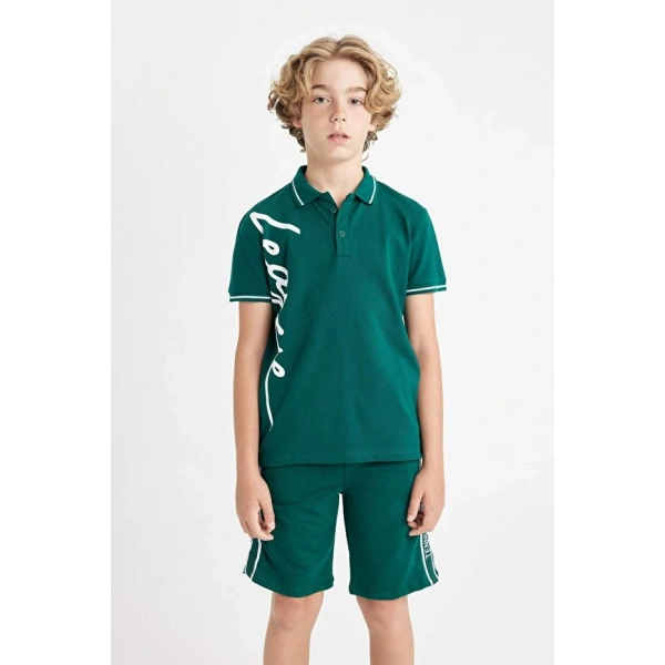 Defacto Short Sleeve Polo T-Shirt