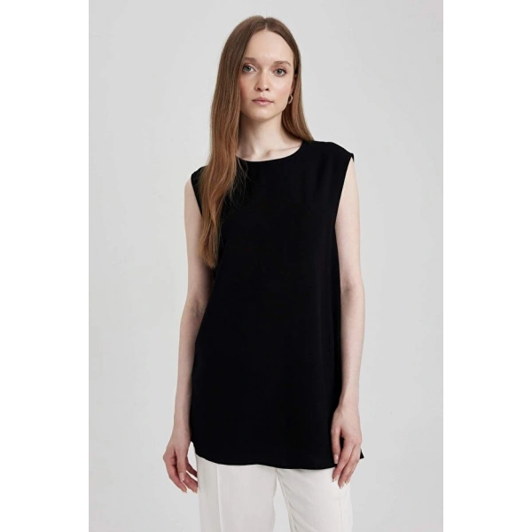 Defacto Regular Fit Bisiklet Yaka Atlet Tunik