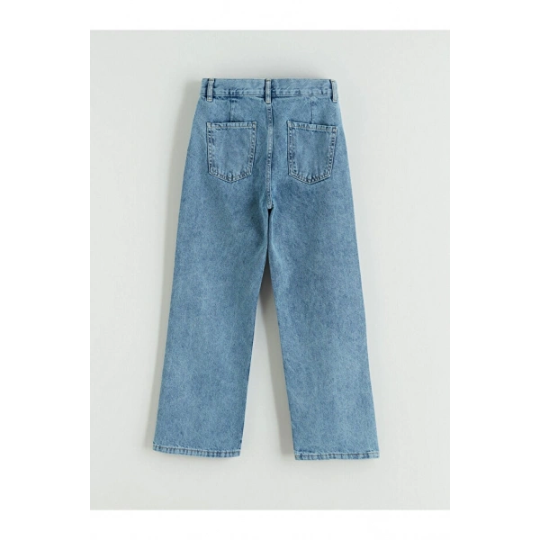LC Waikiki İndigo Loose Fit Erkek Çocuk Jean Pantolon
