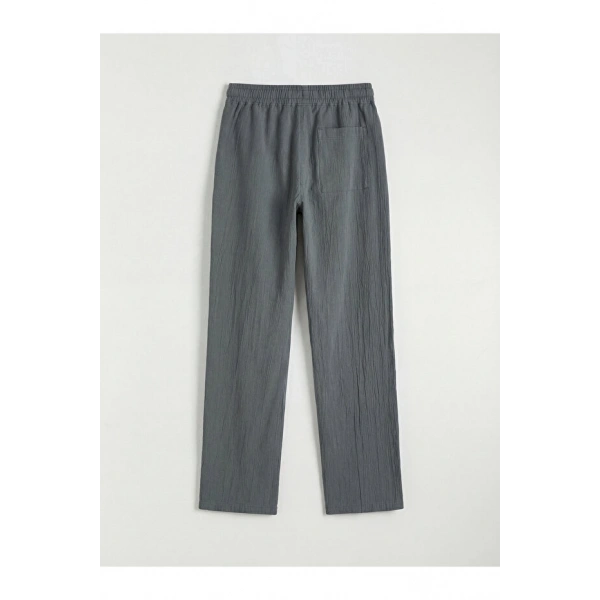 LC Waikiki Erkek Çocuk Beli Lastikli Poplin Pantolon