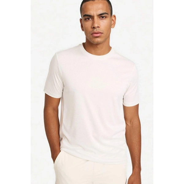 Defacto Slim Fit Dar Kesim Nefes Alabilen Esnek Kumaş Baskılı Sporcu